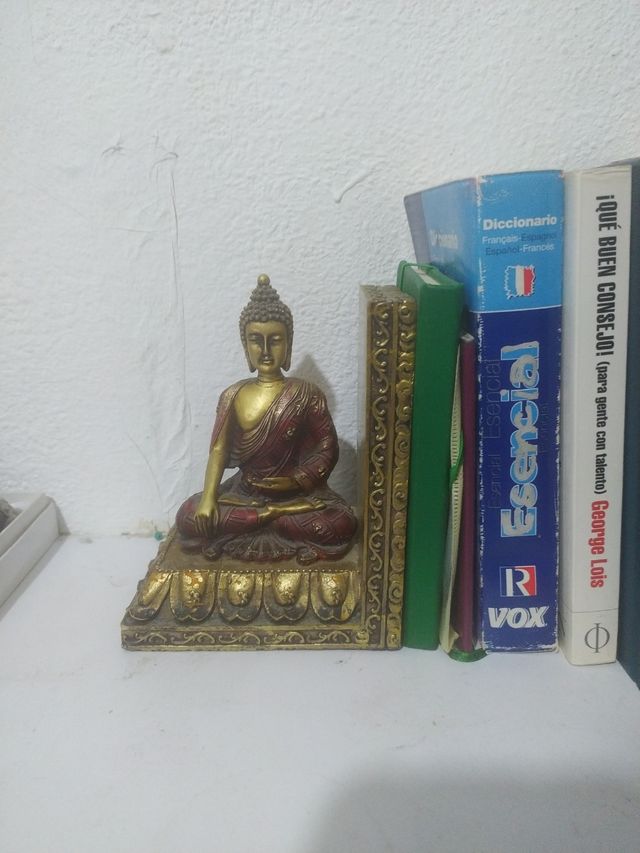 Sujetalibros Buda