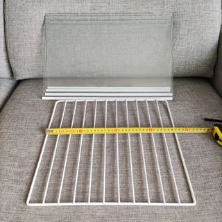 4 estantes + rejilla del congelador.