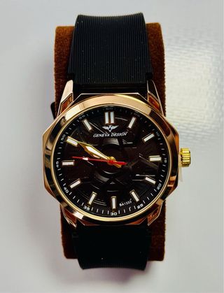 Relógio Geneve - Dourado e Preto