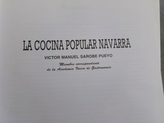 La cocina popular navarra
