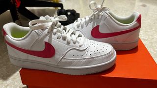 Zapatillas Nike Court Vision LO - Rosa y Blancas