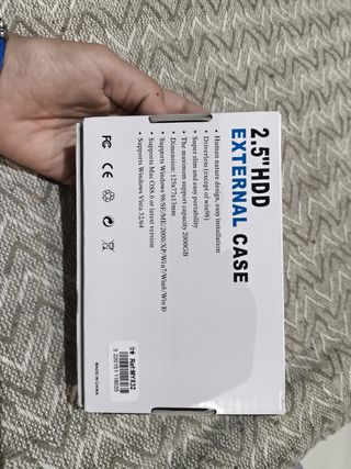 DISCO DURO - Carcasa HDD 2.5" USB 2.0