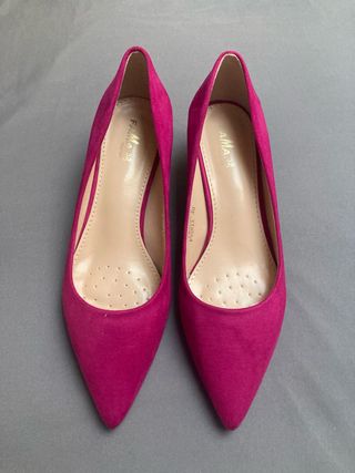 Zapatos FAMA fucsia talla 38