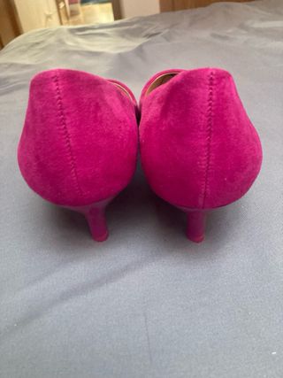 Zapatos FAMA fucsia talla 38