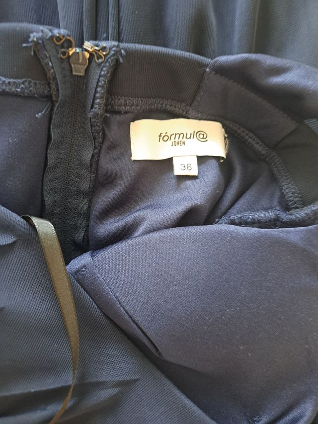 Vestido azul fiesta - Talla s