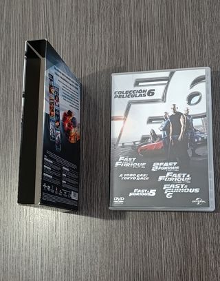 Fast & Furious - Colección 6 Películas DVD