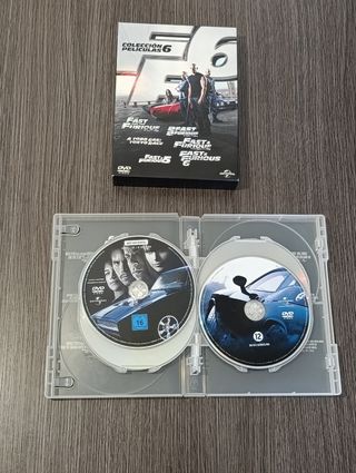 Fast & Furious - Colección 6 Películas DVD