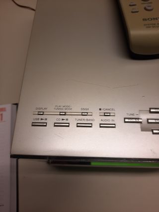 Minicadena Sony CMT-BX3 | Micro Hi-Fi