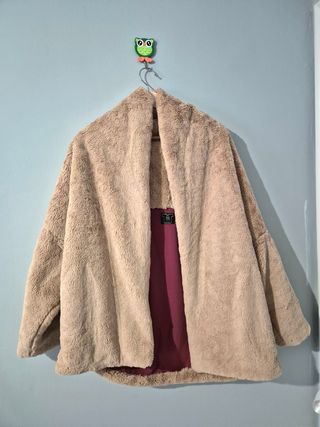 Chaqueta borreguito beige