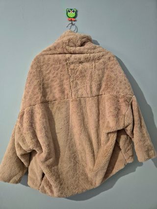Chaqueta borreguito beige
