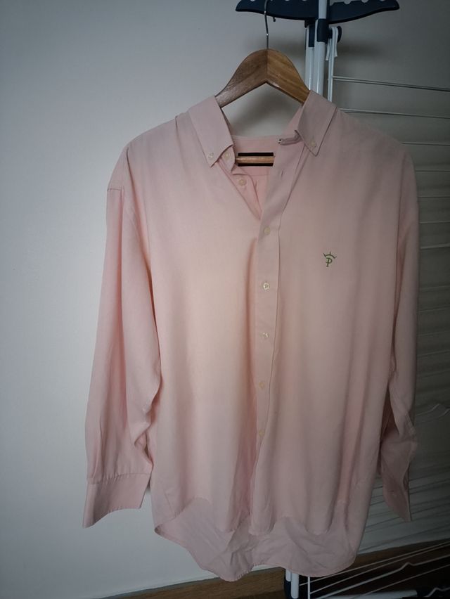 Camisa Francisco Pano rosa - Talla L