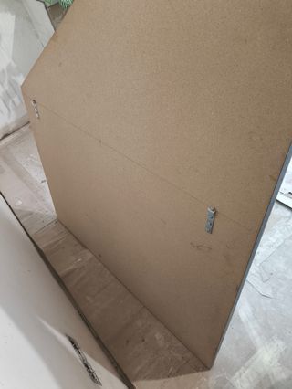 Espejo grande triangular