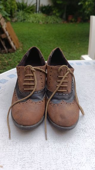 Zapatos Oxford Marrón