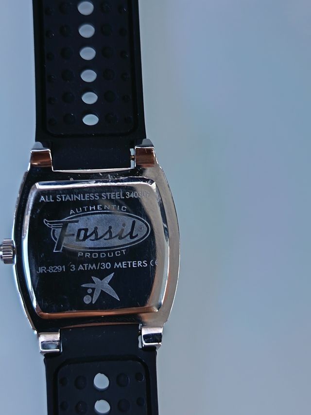 Reloj Fossil - Negro y Plata