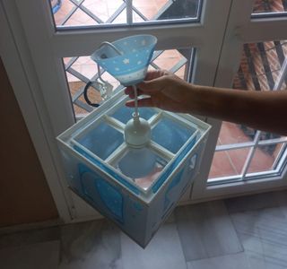 Lámpara infantil estrellas luna