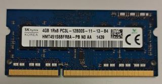 Módulo RAM Hynix 4GB DDR3