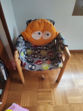 Trona convertible infantil de madera