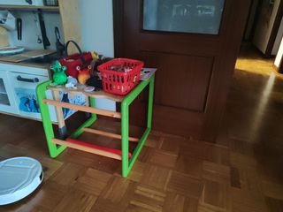 Trona convertible infantil de madera