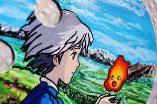 Paleta pintada  por mí - El castillo ambulante