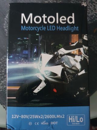 Faros Moto LED Motoled 2600LM