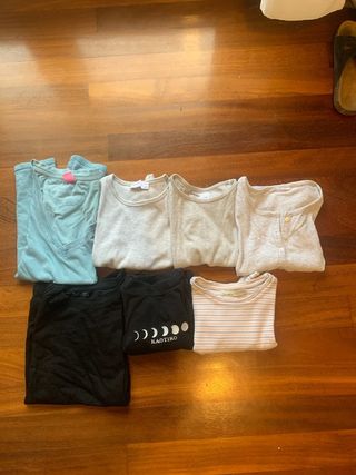 Lote camisetas S/M