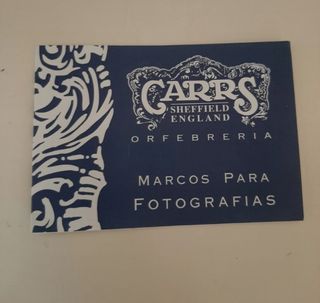 Marco foto Carr's Shenfield plata