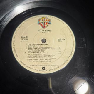 Chaka Khan - CK - Vinilo LP