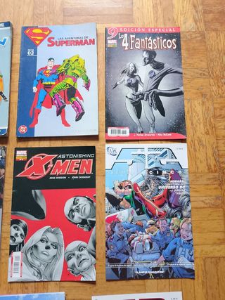 Varios comics de Marvel y dc comics todos por 20€