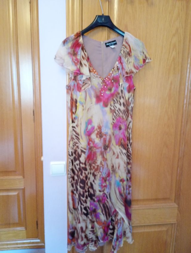 Vestido estampado verano