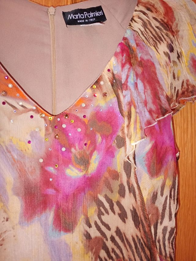 Vestido estampado verano