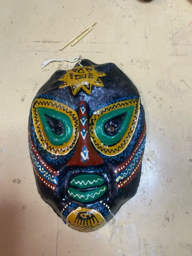 Máscaras tribales y étnicas de coleccion .