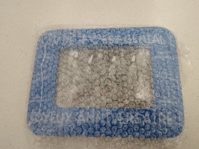 Cornice foto blu 15x20cm - Compleanno