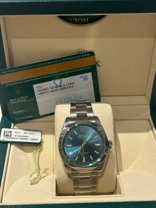 Rolex Milgauss Azul - Reloj de Pulsera