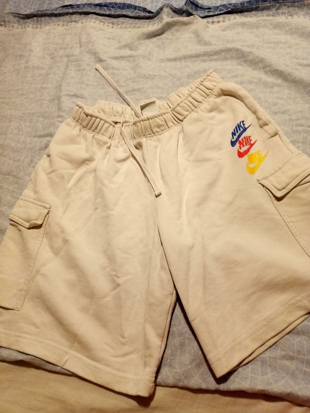 Shorts Nike beige ragazzo