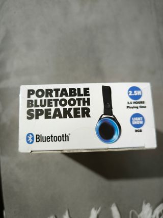 Altavoz Bluetooth Portátil RGB