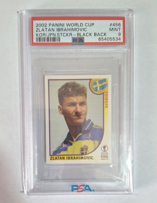 Croma Zlatan Ibrahimovic 2002 Panini #456 PSA 9