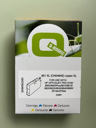 Tintas impresora HP, regalo 3 abiertas sin usar