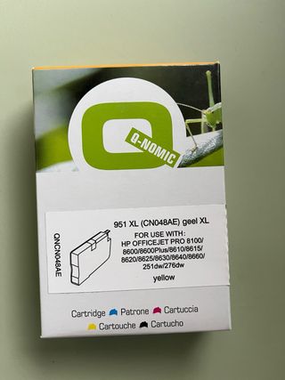 Tintas impresora HP, regalo 3 abiertas sin usar