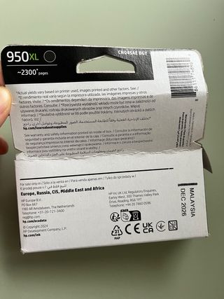 Tintas impresora HP, regalo 3 abiertas sin usar