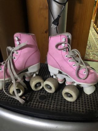 Patines infantiles rosa