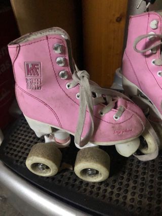 Patines infantiles rosa