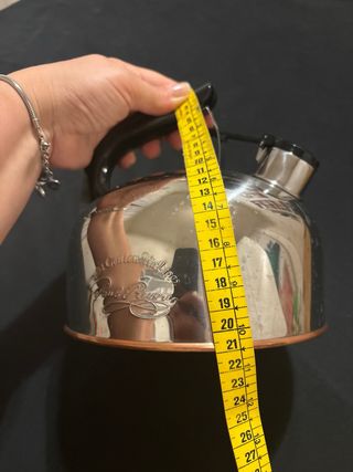 Bollitore vintage inox & rame