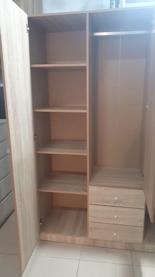 Armario 3 puertas - Ropero madera