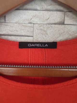 Camiseta Garella manga larga naranja
