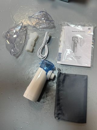 Inhalador nebulizador portátil 