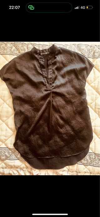 Camisa Zara negra - M