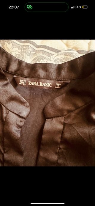 Camisa Zara negra - M