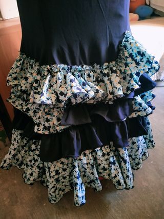 Traje Flamenca gitana sevillana t 44