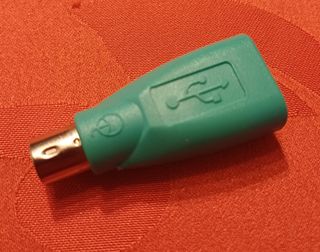 Adaptador USB-PS/2 Verde