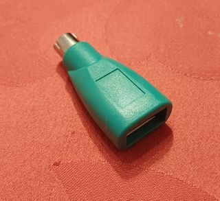 Adaptador USB-PS/2 Verde